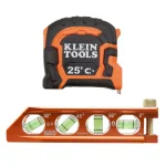 Klein Tools 25 ft. Magnetic Tape Measure and ACCU-BEND Magnetic Level Kit (2-Piece) thumbnail 1