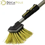 DocaPole Hard Bristle Scrub Brush Kit with 12 ft. Telescopic Extension Pole thumbnail 6