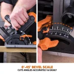 Evolution Power Tools 15 Amp 7-1/4 in. Corded Circular Track Saw Kit with 40 in. Track and Multi-Material Blade thumbnail 12