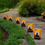 LUMABASE LumaLite Luminaria Kit Halloween House - 6-Count LED Walkway Lights thumbnail 2