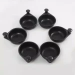 ExcelSteel Professional 6-Cup Stainless Steel Egg Poacher Set with Non-Stick Cups and Silicone Spatula thumbnail 5
