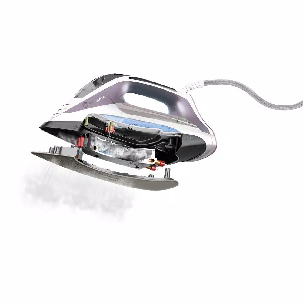 Unbranded Velocity 230IR Dual Vapor Generator Steam Iron, 1800W, White