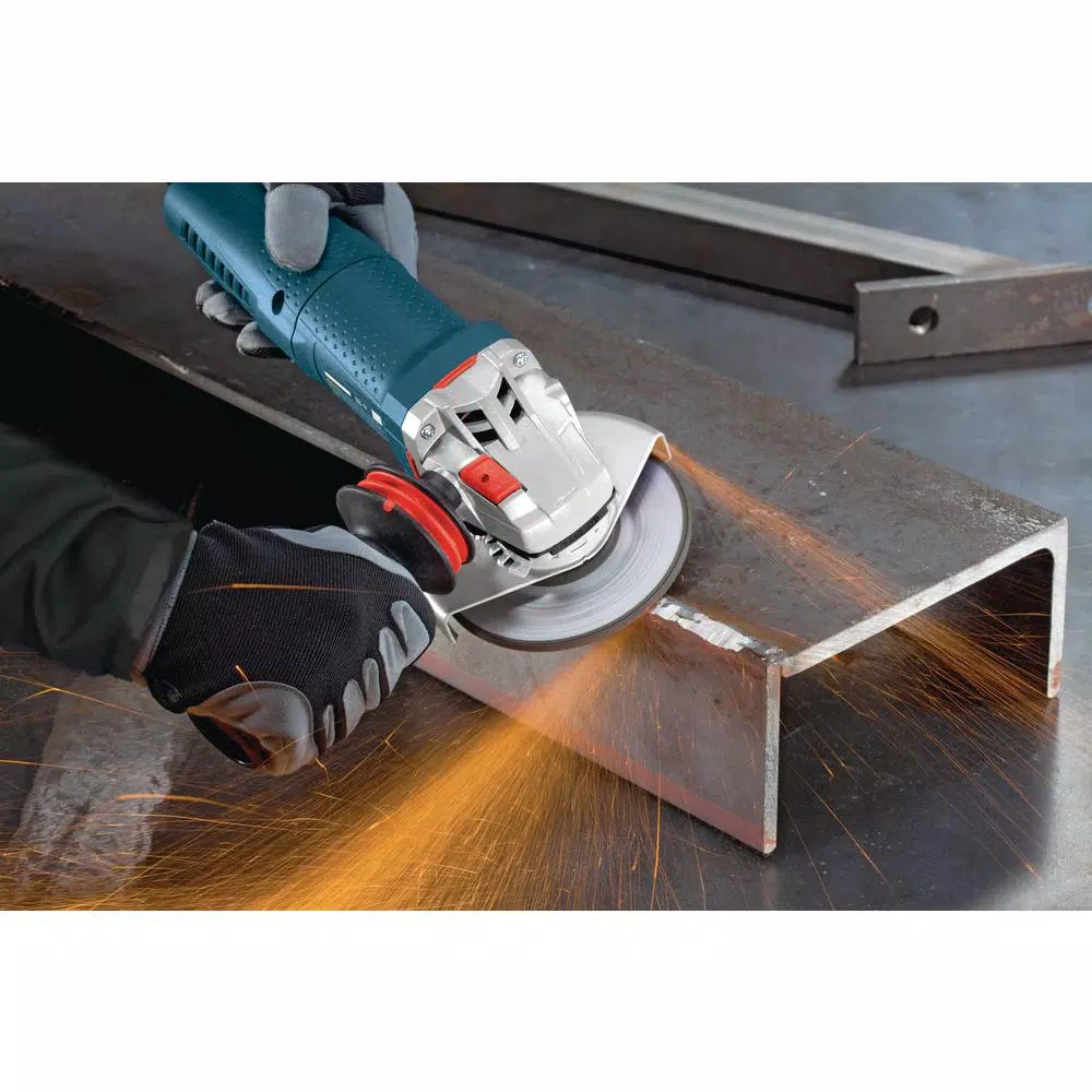 Bosch GWS13-50VSP 5 in. Variable Speed Corded Angle Grinder, 13 Amp
