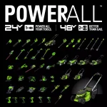 Greenworks 24V Cordless Brushless Hammer Drill Driver, 1/2 in. Keyless Chuck, Tool Only thumbnail 2