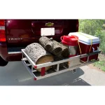 SPEEDWAY 500 lb. Capacity Aluminum Hitch Cargo Carrier for 2 in. Receiver, 40 in. x 20 in. thumbnail 2