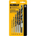 DEWALT 6-Piece High Speed Steel Brad-Point Drill Bit Set thumbnail 3