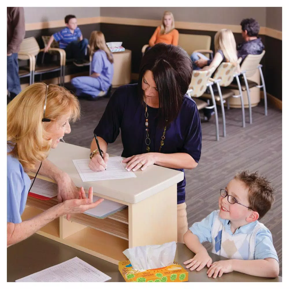 Kleenex Junior 2-Ply Facial Tissue, 40 Tissues per Box, 80 Boxes per Carton
