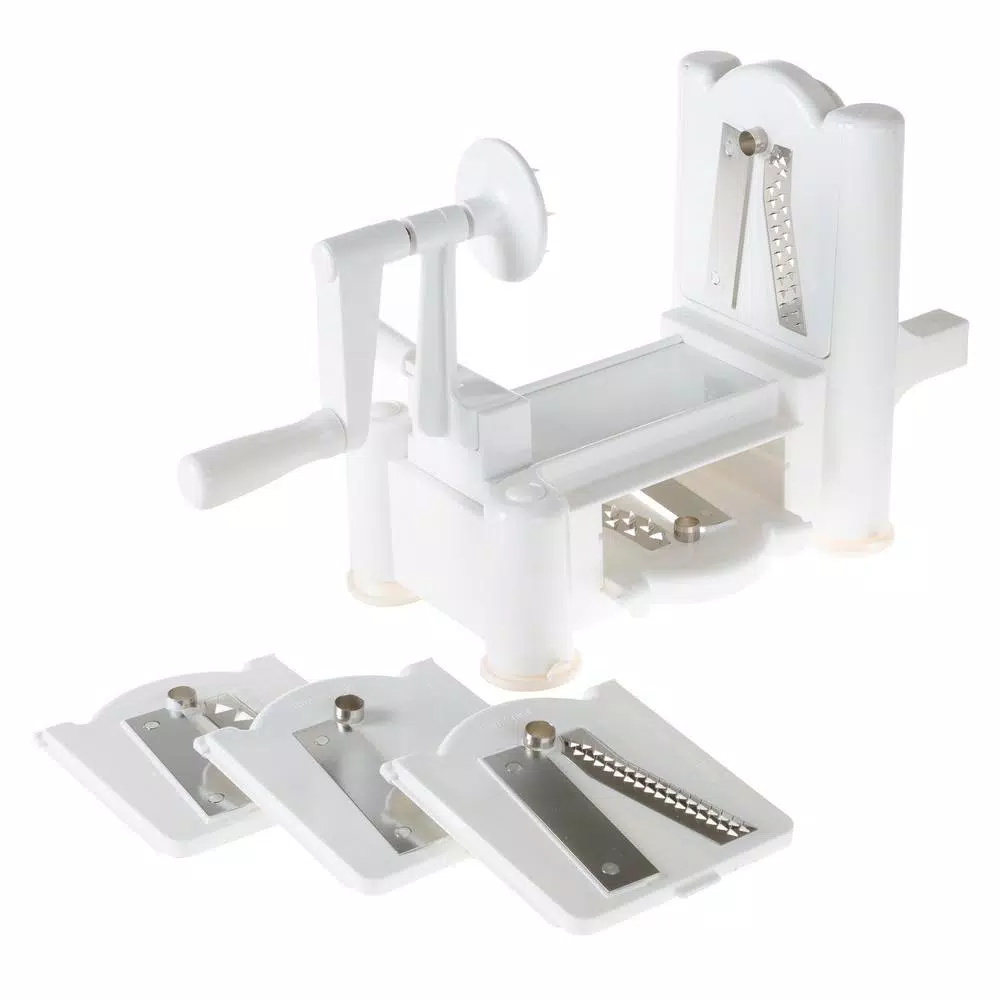 Classic Cuisine 5-Blade Manual Vegetable Spiralizer Rotary Slicer