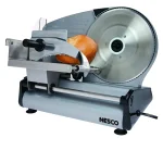 Nesco FS-250 180W Silver Electric Food Slicer with German Solingen Blade thumbnail 4