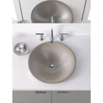 KOHLER Purist 8 in. Widespread Bathroom Faucet, Polished Chrome, Low Gooseneck Spout thumbnail 6
