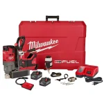Milwaukee M18 FUEL 1-1/2 in. Lineman Magnetic Drill Kit with (2) 8.0 Ah Batteries thumbnail 1