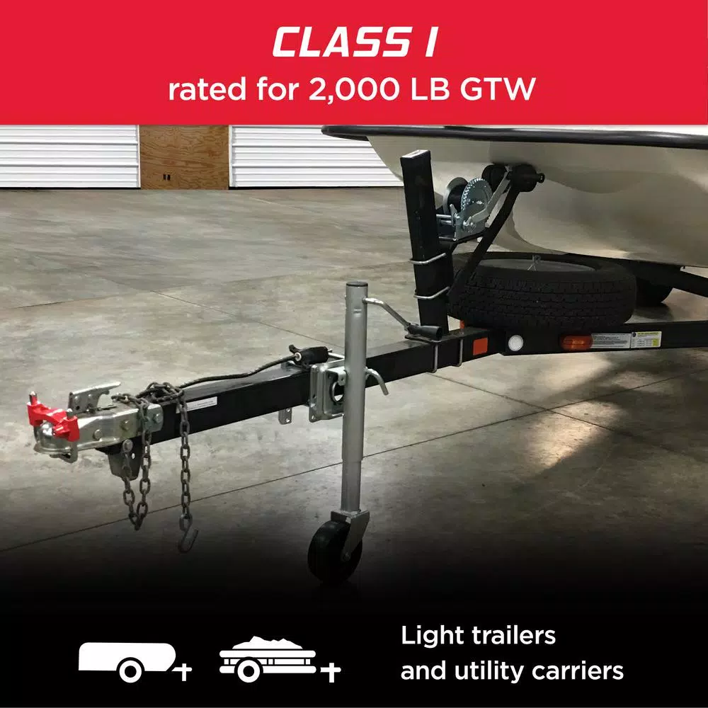 TowSmart Class I 1-7/8 in. Ball Coupler with 2 in. to 2-1/2 in. Adjustable Collars