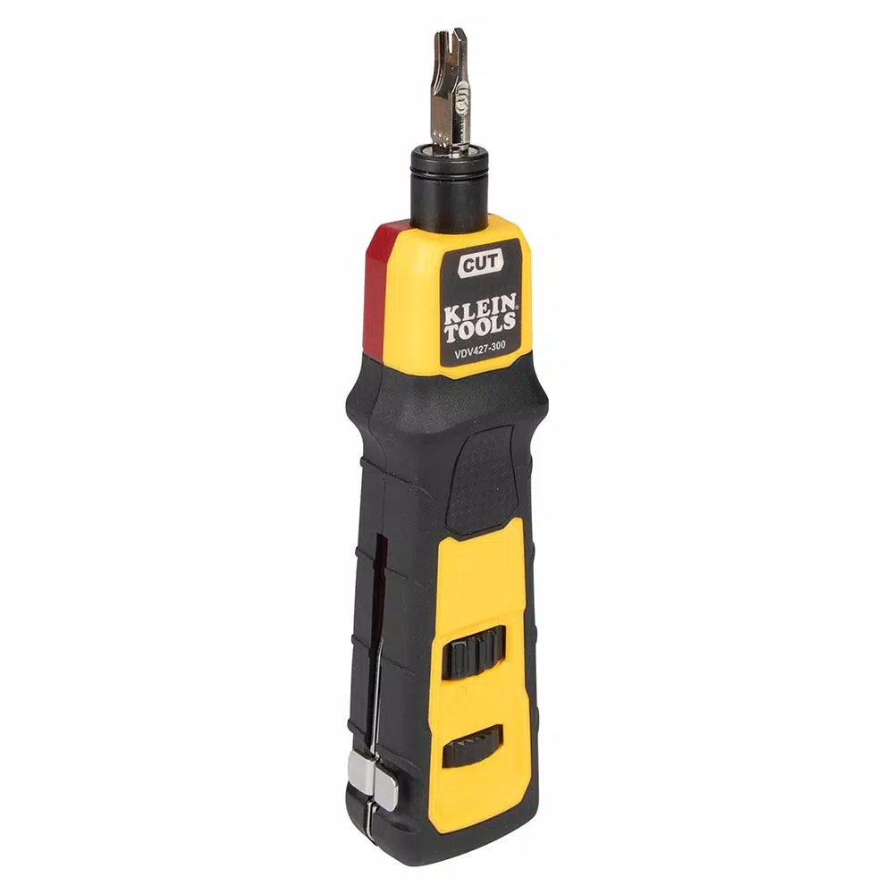 Klein Tools Impact Punch Down Tool with 66/110 MIM Precision Blade for CAT3, CAT5e, CAT6/6A