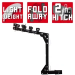 Detail K2 4-Bike Capacity Hitch Mounted Bike Rack with 1-1/4 in. Adapter, 100 lb. Capacity thumbnail 1