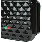 Brentwood Appliances Couture Purse Nonstick Dual Waffle Maker, Black thumbnail 5