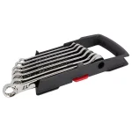 Milwaukee 7-Piece Metric Combination Wrench Set with MAX BITE Open-End Grip thumbnail 11