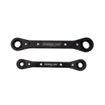 Channellock 4-in-1 SAE Ratcheting Wrench Set, Reversible 12-Point Socket Tool thumbnail 1