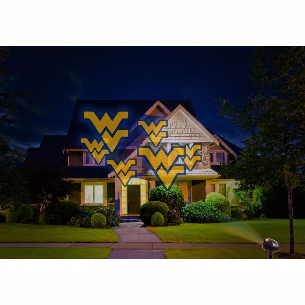 Unbranded NCAA West Virginia Mountaineers Team Pride Light LED Projector