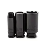 Husky 1/2 in. Drive SAE Deep Impact Socket Set, 13-Piece thumbnail 2