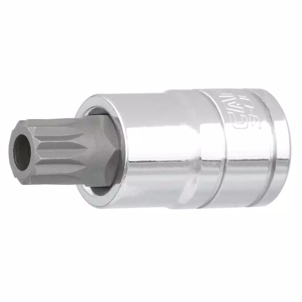 Capri Tools 14 mm XZN Triple Square Bit Socket, 1/2 in. Drive