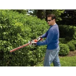 BLACK+DECKER 24 in. 40V MAX Cordless Lithium-Ion Hedge Trimmer with 1.5 Ah Battery and Charger thumbnail 2