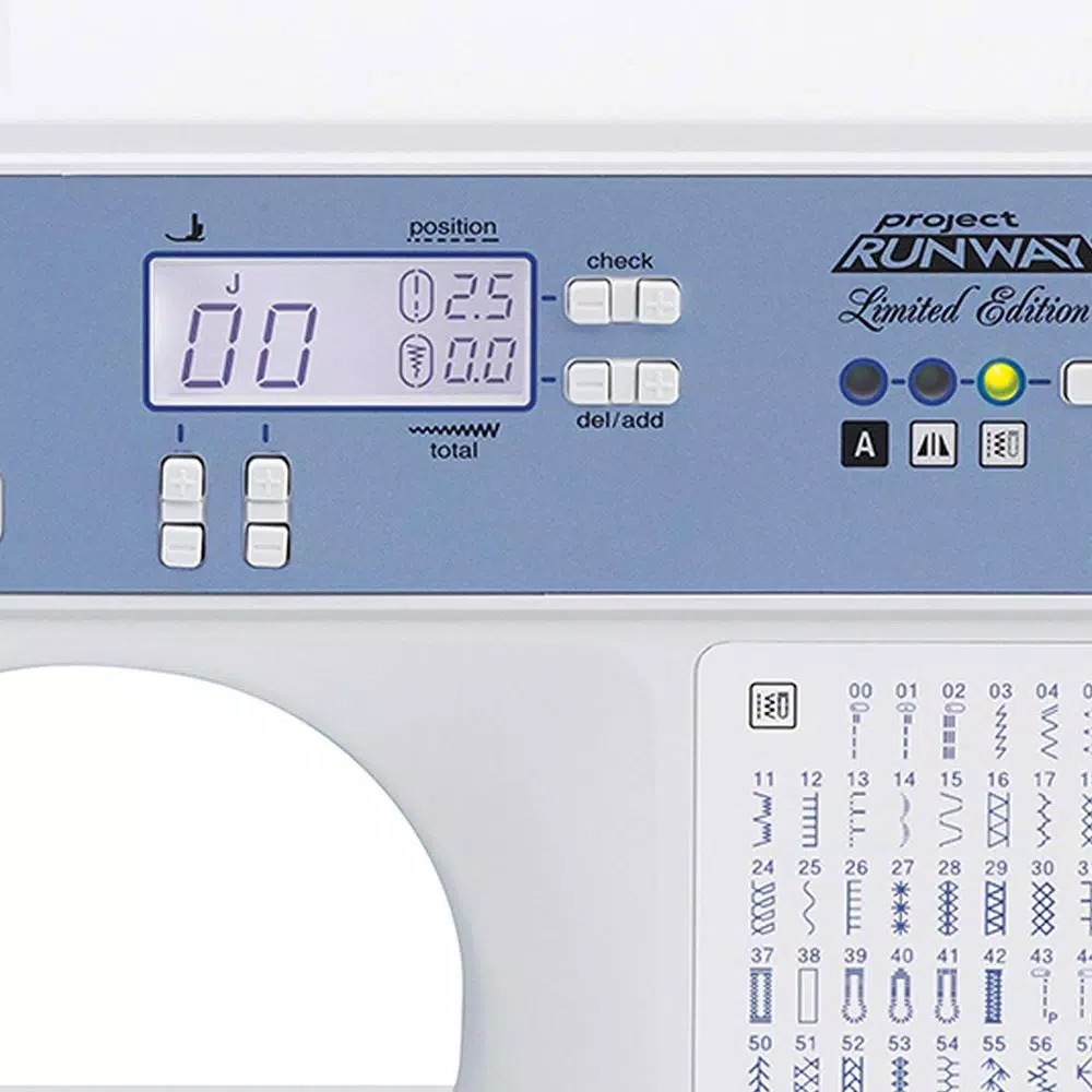 Brother Project Runway XR9550PRW Limited Edition Computerized Sewing Machine with 110 Stitches