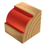 Diablo 3/8 in. Radius Beading Router Bit with 1/4 in. Shank thumbnail 2