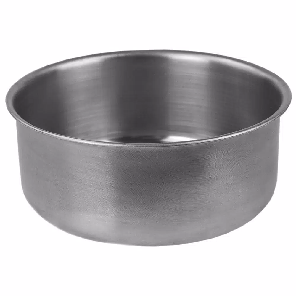 Unbranded Brushed Stainless Steel Food Storage Container Set, 5-Piece Silver Set