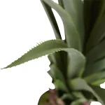 Nearly Natural 4 ft. Spiked Agave Artificial Plant in Black Plastic Pot thumbnail 3