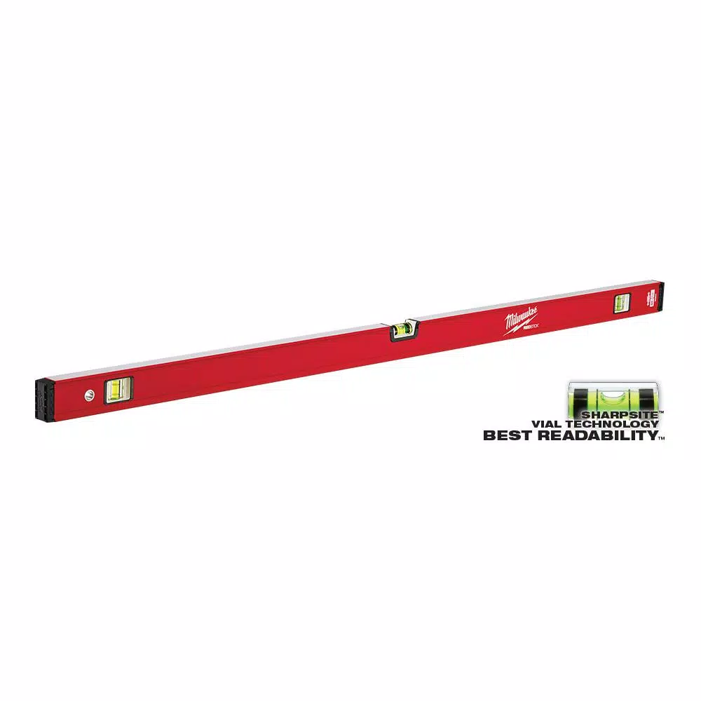 Milwaukee REDSTICK Compact Box Level Set with 10 in. 360-Degree Locking Torpedo Level