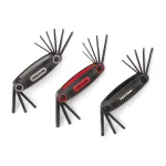 TEKTON 25-Piece Folding Hex Key Wrench Set - Inch, Metric, and Star Sizes thumbnail 1