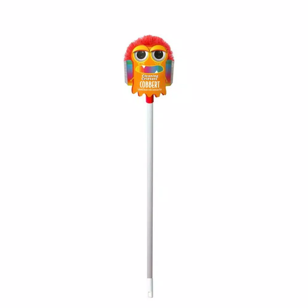 Ettore Cleaning Critters Cobbert Cobweb Duster with Telescoping Extension Pole