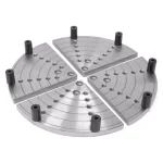 WEN 8 in. Flat Lathe Chuck Jaws for Bowl Turning, Compatible with LA4374 3.75 in. Chuck thumbnail 1