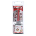 Diablo 1/2 in. x 2 in. Carbide Straight Router Bit with Titanium Construction thumbnail 3