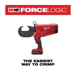 Milwaukee M18 FORCE LOGIC 750 MCM Cordless Crimper Kit with EXACT Aluminum Dies thumbnail 4