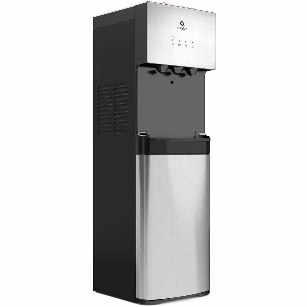 Avalon Self-Cleaning Bottom Loading Water Cooler Dispenser, Stainless Steel, 3 Temperatures