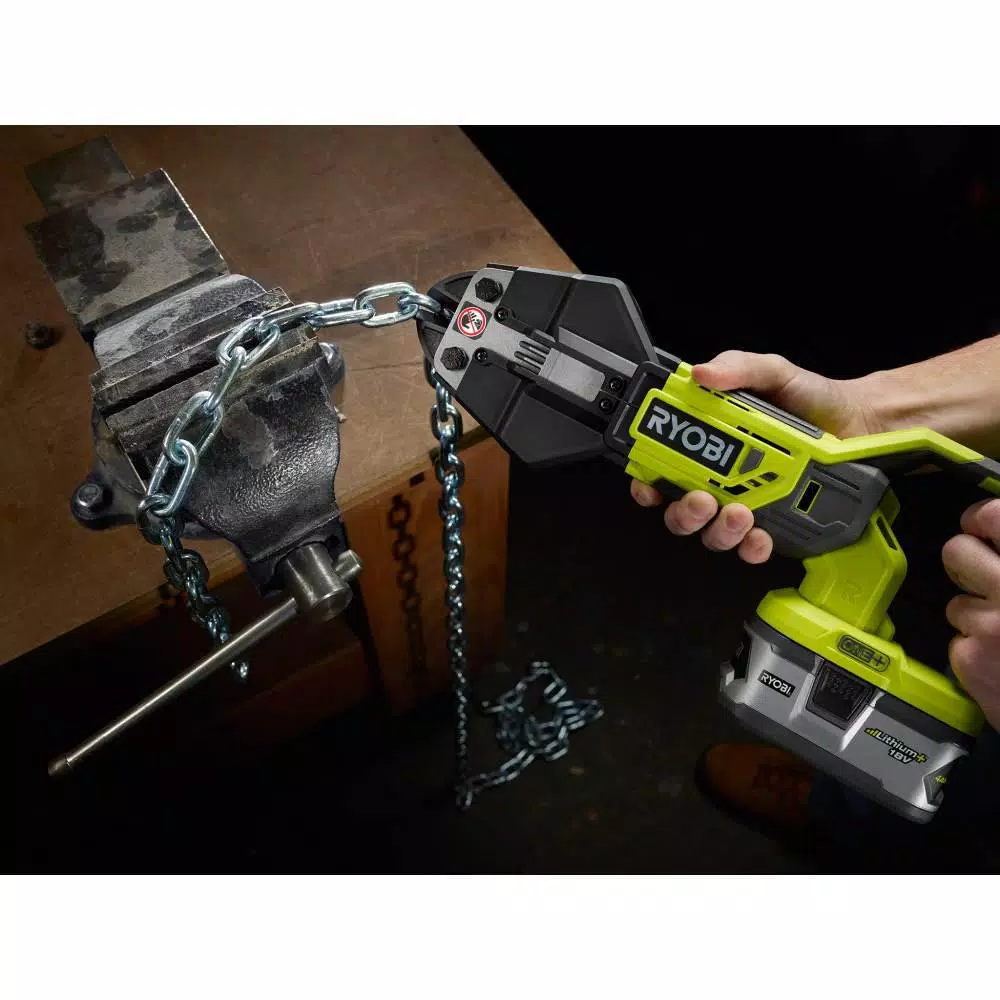 RYOBI 18V ONE+ Cordless Bolt Cutter Kit with 2.0 Ah Battery and Charger