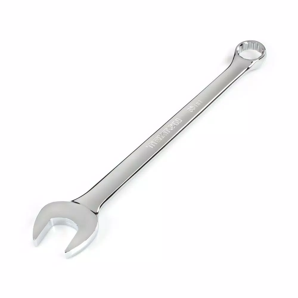 TEKTON 35 mm Combination Wrench, 12-Point Box End, Chrome Vanadium Steel