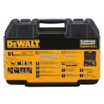 DEWALT 61-Piece 1/4 in. and 3/8 in. Drive Combination Socket Set thumbnail 4