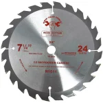 GRIP TIGHT TOOLS Grip Tight Classic 7-1/4 in. 24-Tooth Tungsten Carbide Tipped Circular Saw Blade (25-Pack) thumbnail 4