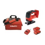 Hilti 22V Cordless Variable Speed Orbital Jig Saw Kit with (2) 2.6 Ah Li-Ion Batteries, Charger and Bag thumbnail 1