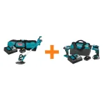 Makita 18V LXT Brushless 9 in. Drywall Sander Kit with Bonus 2-Piece 18V LXT Compact Combo Kit thumbnail 1