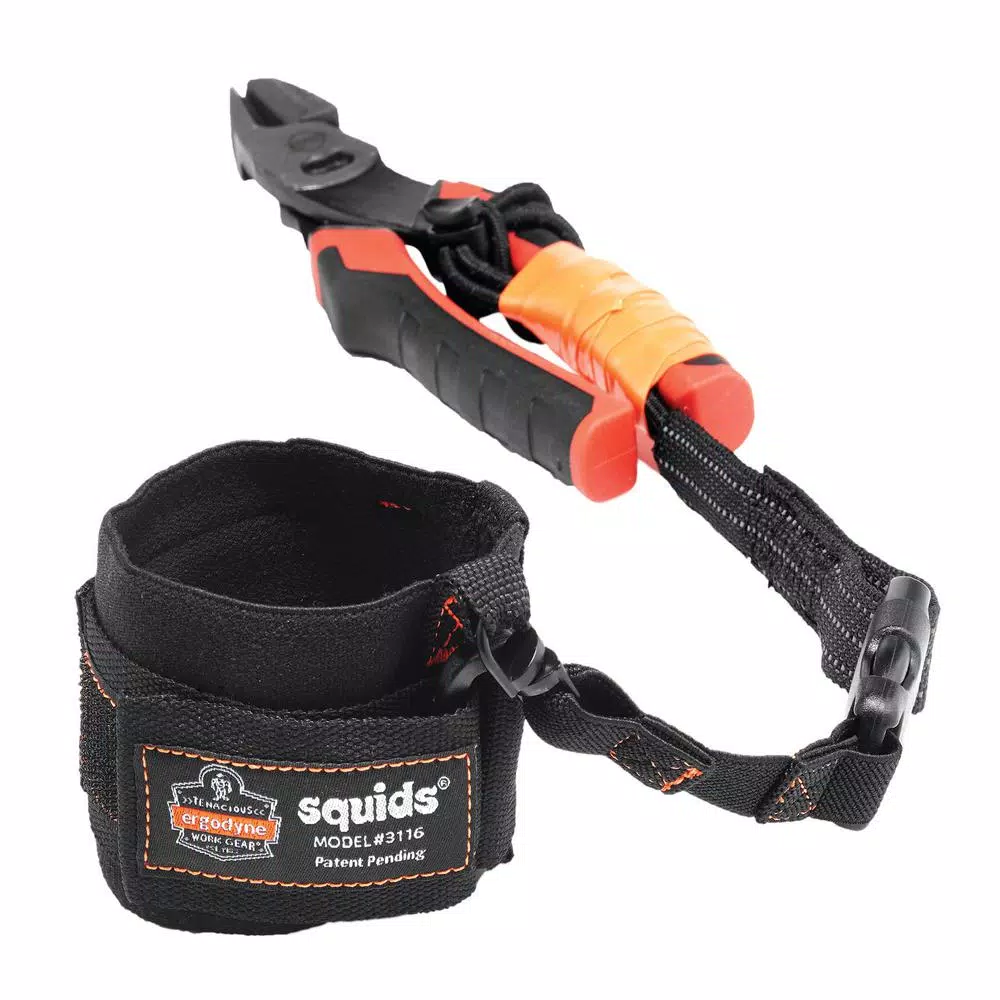 Ergodyne Squids 3116 Pull-On Wrist Lanyard with Buckle, 3 lb. Capacity