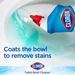Clorox Toilet Bowl Cleaner with Bleach, Rain Clean Scent, 24 oz (2-Pack) thumbnail 7