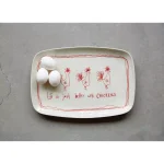 3R Studios Life is Just Better with Chickens Stoneware Oval Serving Platter, 15 in. thumbnail 3