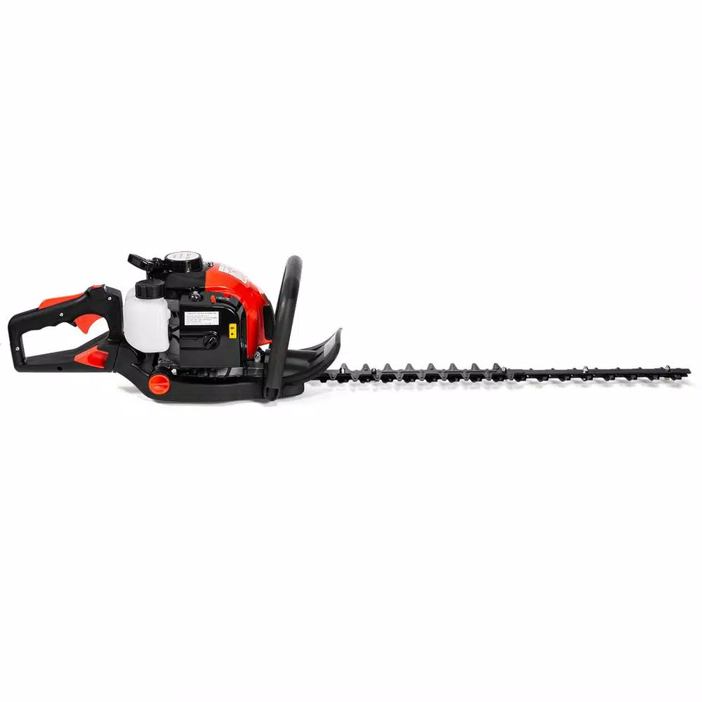 XtremepowerUS 24 in. Gas Powered 2-Stroke Hedge Trimmer, 26 cc Engine
