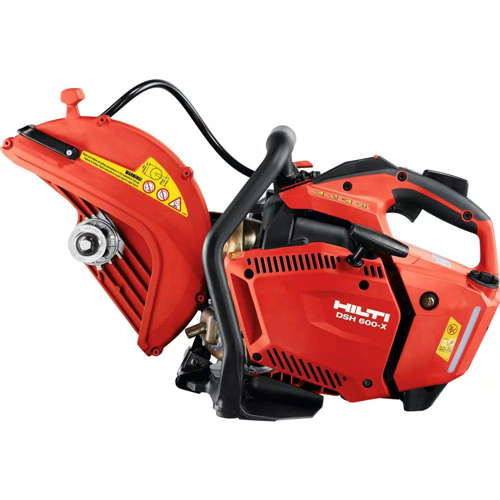 Hilti DSH 600-X 12 in. Hand Held Gas Saw Bundle with 10 Abrasive Metal Cutting Blades