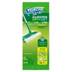 Swiffer Sweeper Dry and Wet Mop Starter Kit with 10 Cloths thumbnail 5