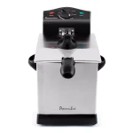 Continental Professional Series 3 QT Stainless Steel Deep Fryer, 1700W Electric thumbnail 4