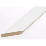 BrandtWorks American Value Modern Matte White Composite Framed Mirror, 65.5 in. x 32 in. thumbnail 4